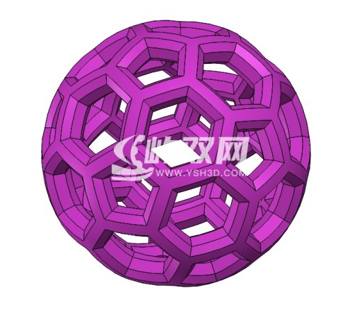 镂空球 Solidworks可编辑缩略图
