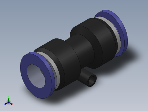PU 塑料直通[PU12]