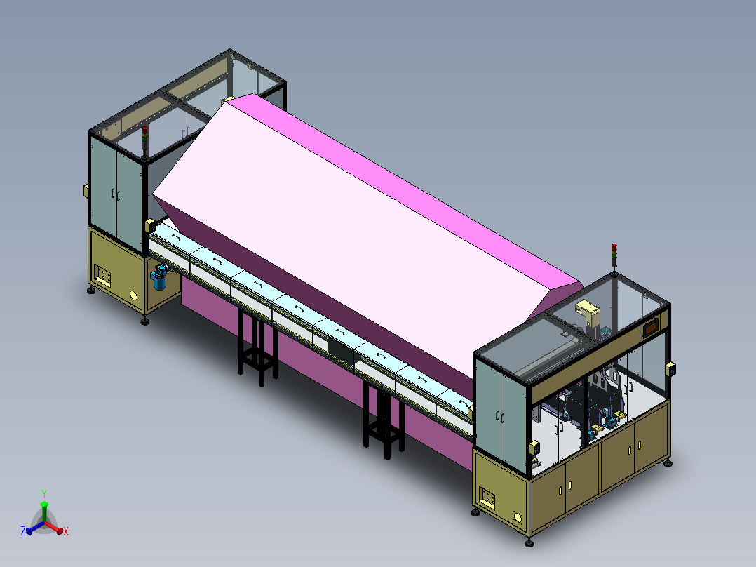加热炉回流线正等轴测图