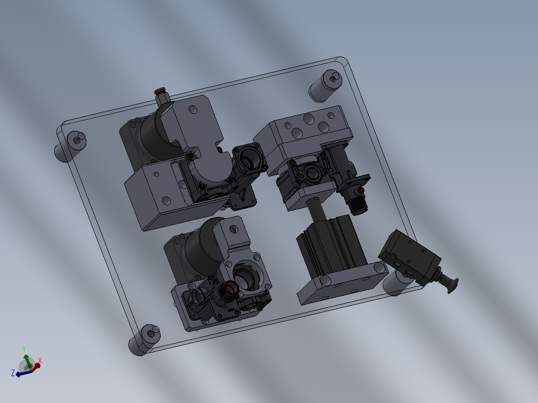 BLF8-01-1阀体加工单面工装