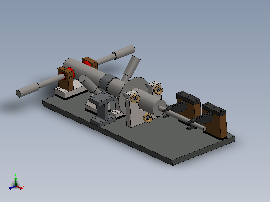 轴类零件检查夹具