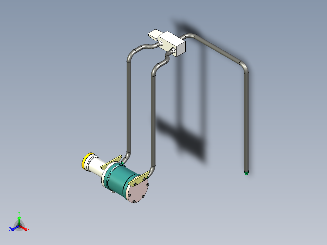 挤压橡胶环气动喷射机