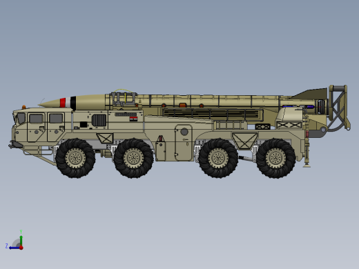 B导Dan运载车模型简易3D数模图纸 Solidworks设计