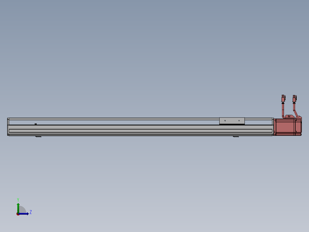 精密模组MY100-T10-700L-BC-P20B-C4-C左视图