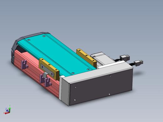 MTH丝杆半封闭模组MTH13-BL-400W
