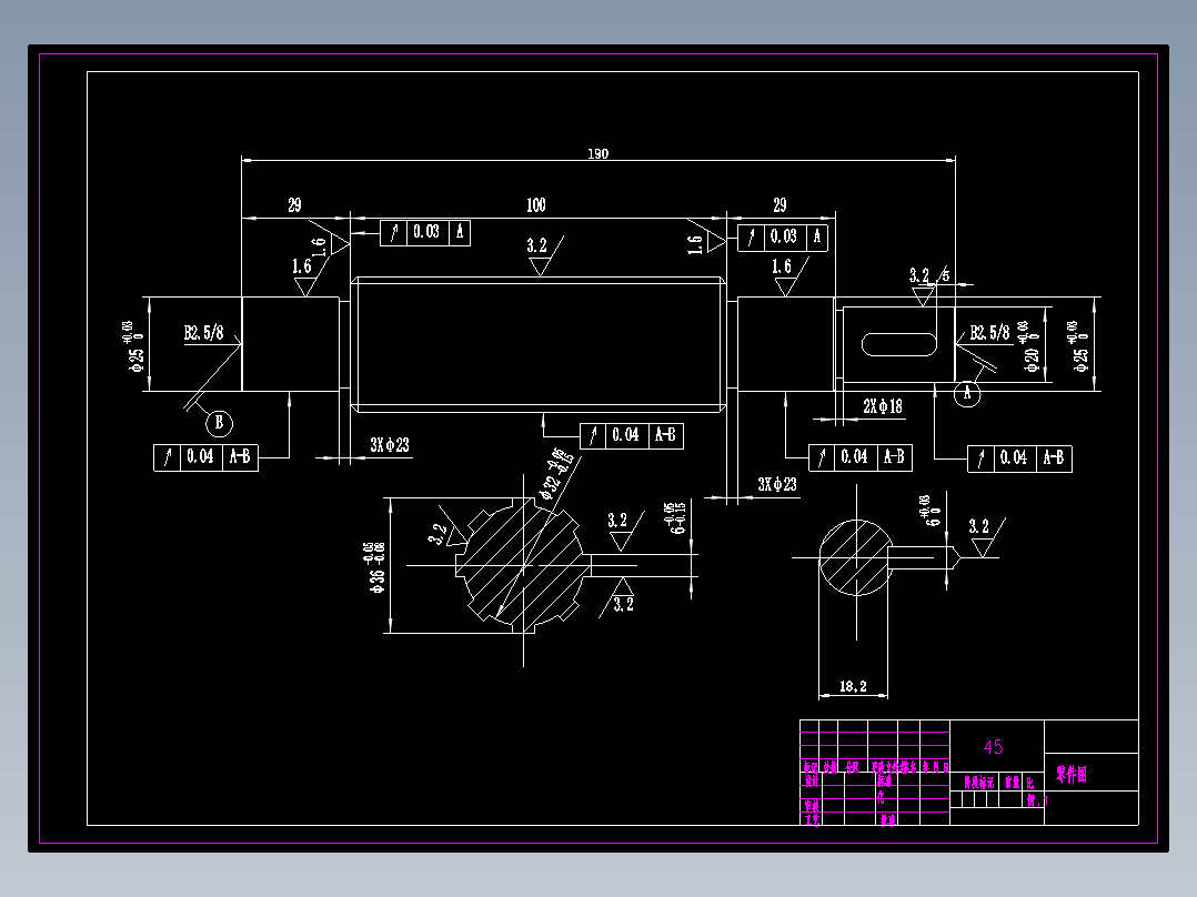 矩形齿花键轴机械加工工艺规程及工艺装备夹具设计【含CAD图和全套卡片】
