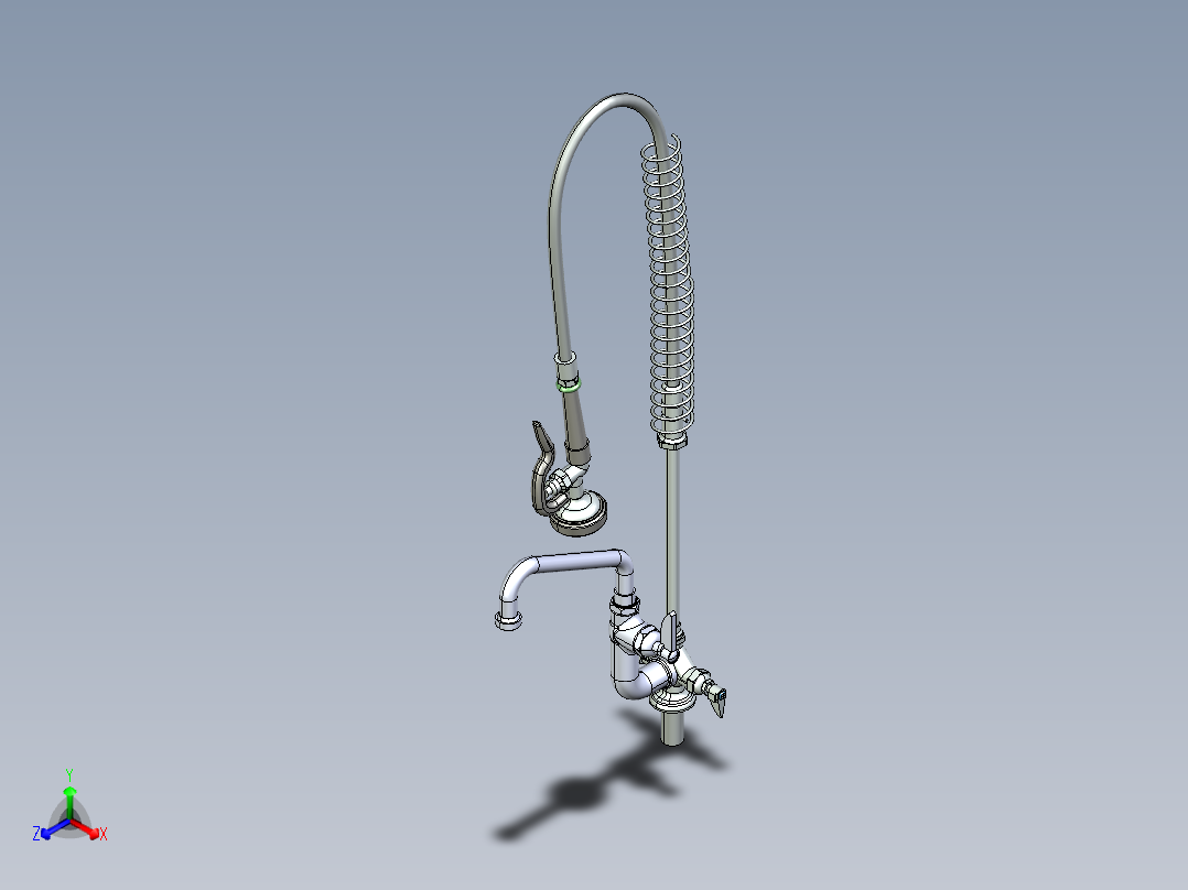 工业厨房预冲洗水龙头