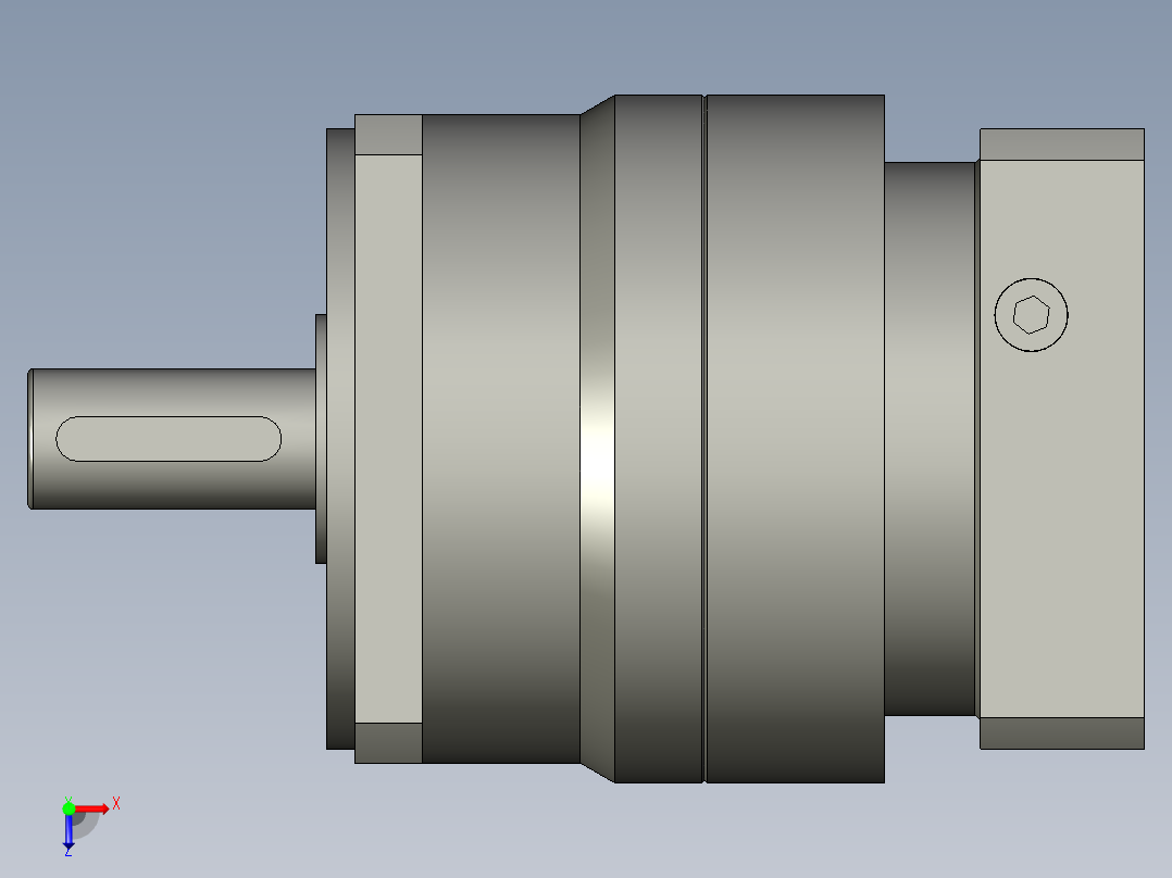 斜齿PHL115-L1 19-95-115-M8 LR60.STEP俯视图