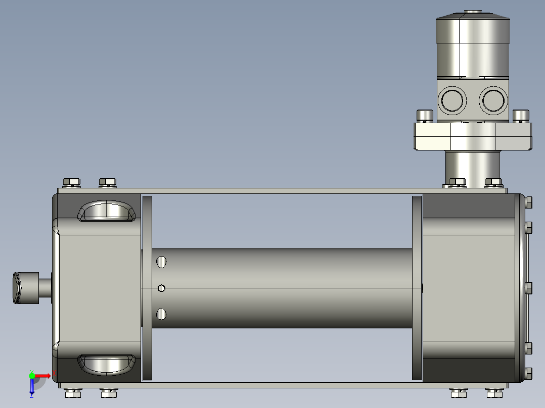 绞车 卷扬机 (39)俯视图