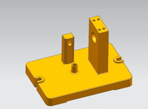 拨叉钻孔夹具（CAD图+UG三维）缩略图