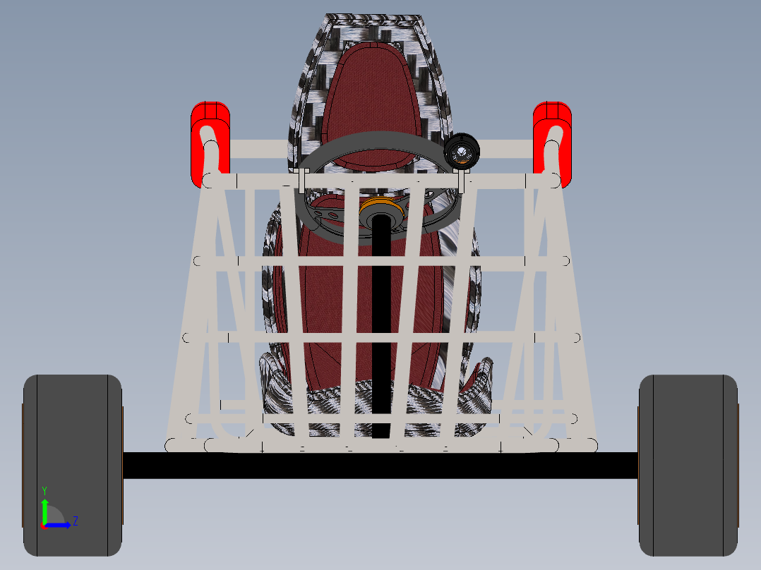 购物车卡丁车左视图