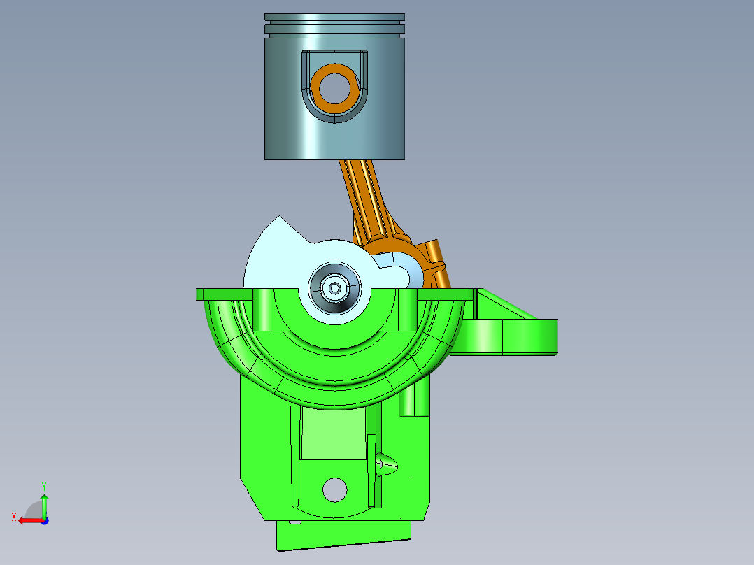 运动机构3后视图