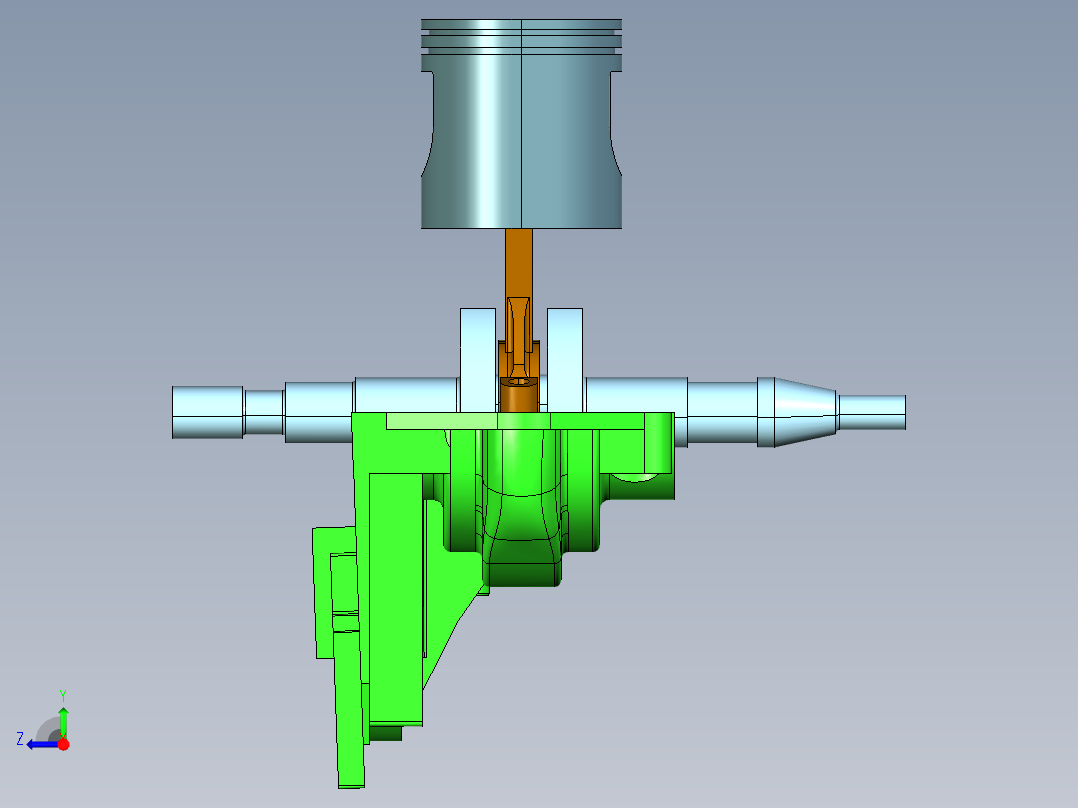 运动机构3右视图
