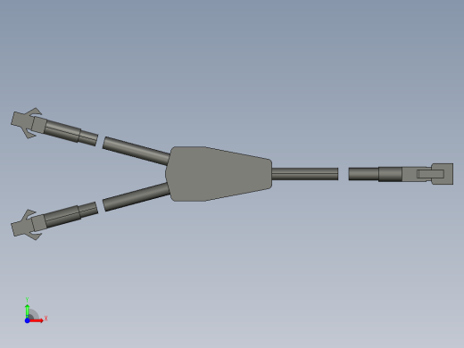 基恩士CA-D1W_2_kc图纸模型前视缩略图