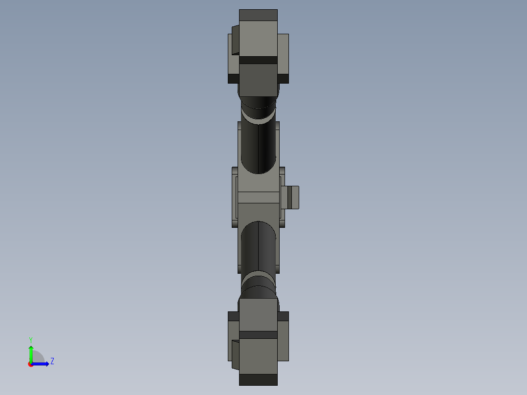 基恩士CA-D1W_2_kc图纸模型左视图