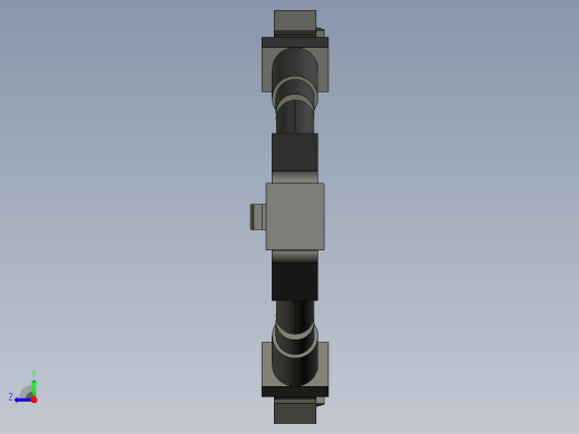 基恩士CA-D1W_2_kc图纸模型右视缩略图