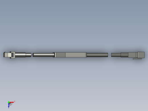 基恩士CA-D1W_2_kc图纸模型俯视缩略图