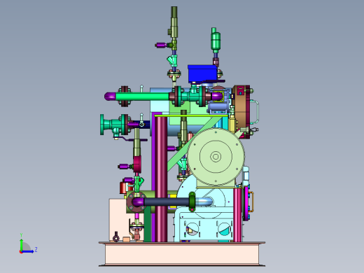 撬装式水处理设备左视缩略图