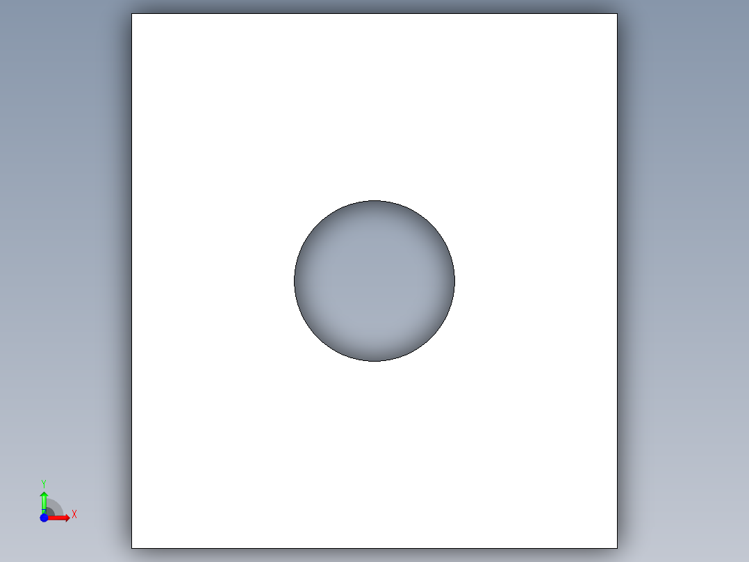 定位配件2311(A)-3D多系列多零件图纸模型前视图