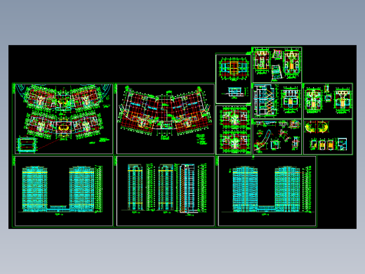 高层住宅及会所