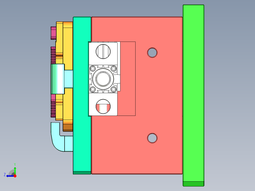 AT1-CNC1-笔记本CNC工装夹具三维模型0704右视图