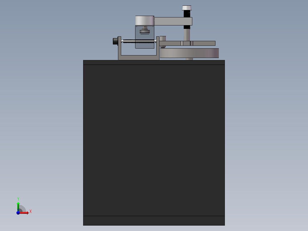 摩擦磨损实验机sw20可编辑前视图