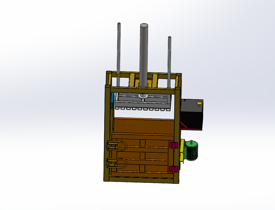 小型液压打包机sw16可编辑