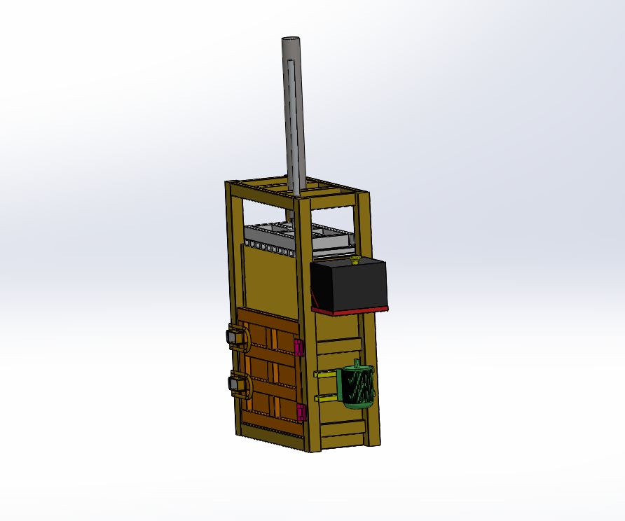 小型液压打包机sw16可编辑