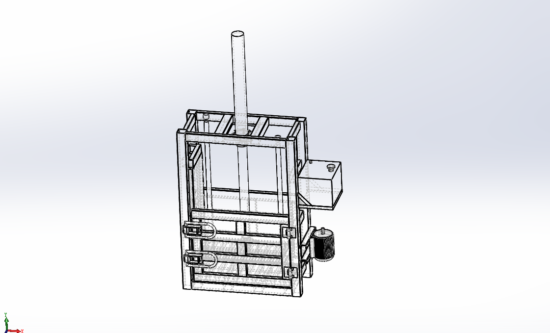 小型液压打包机sw16可编辑