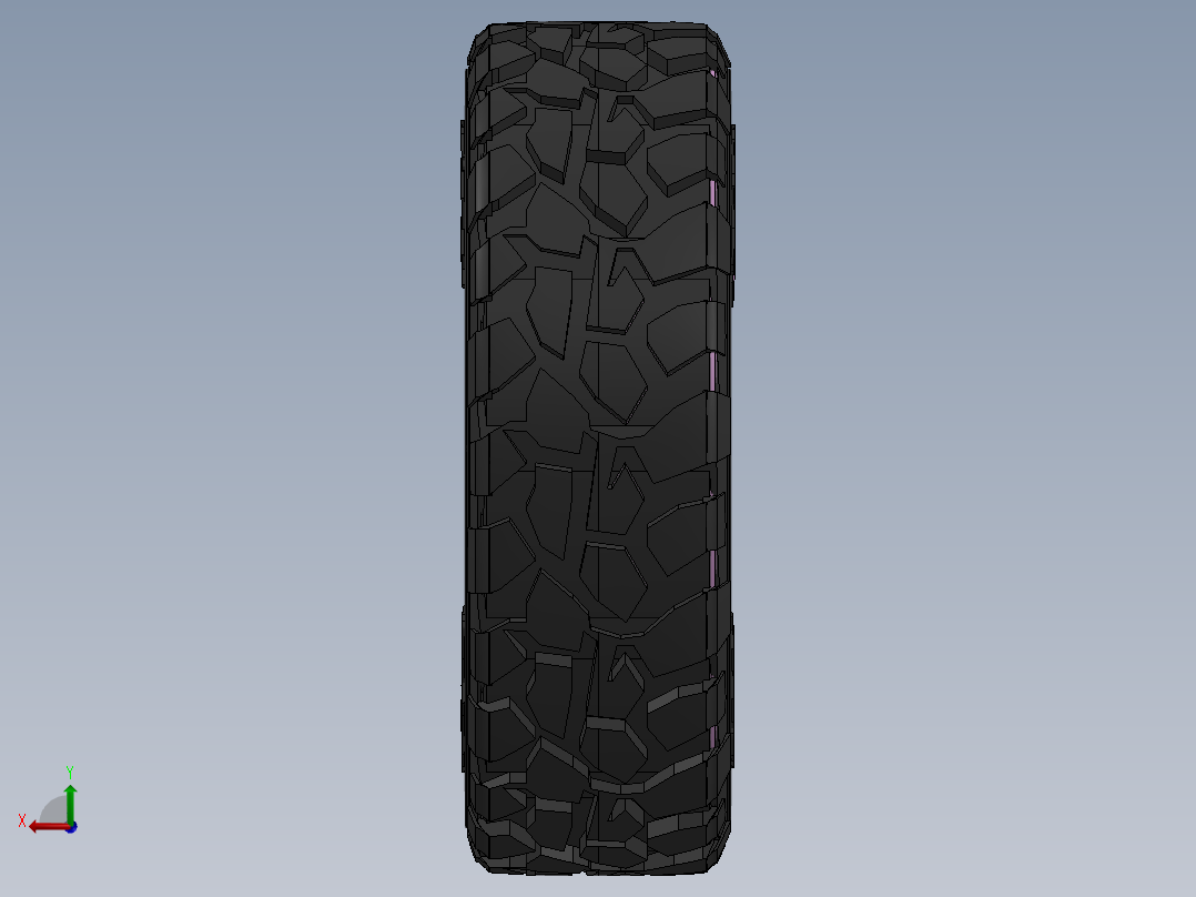 轮胎、车轮、轮毂(165)后视图