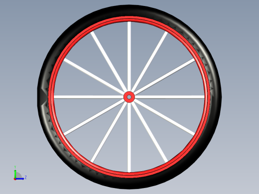 轮毂左视缩略图