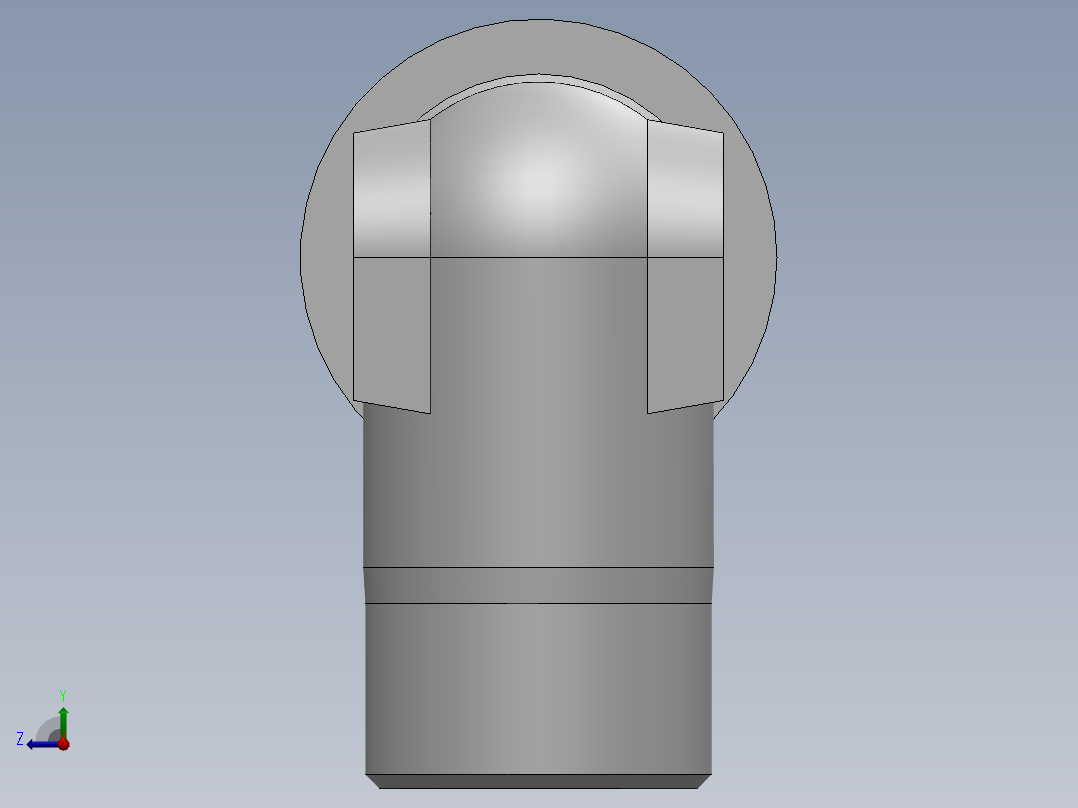 法兰接头、1DFS9-30-12右视图