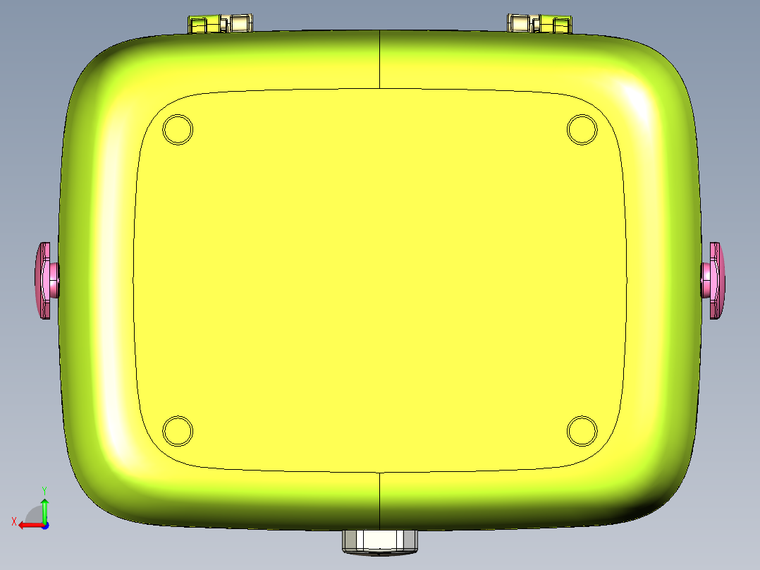 家庭医药箱后视图