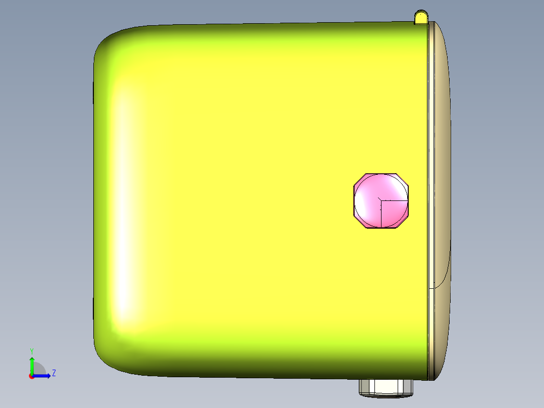 家庭医药箱左视图