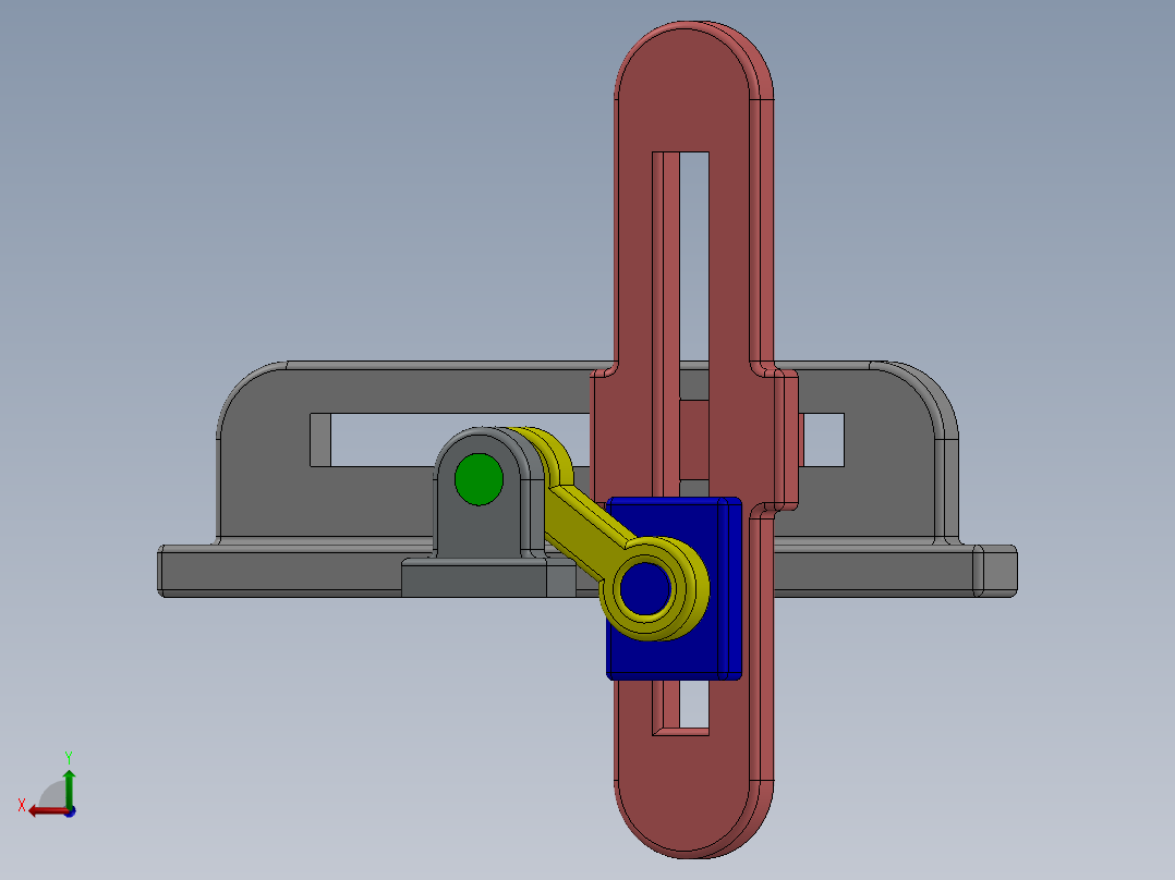 曲柄滑块 (1)后视图