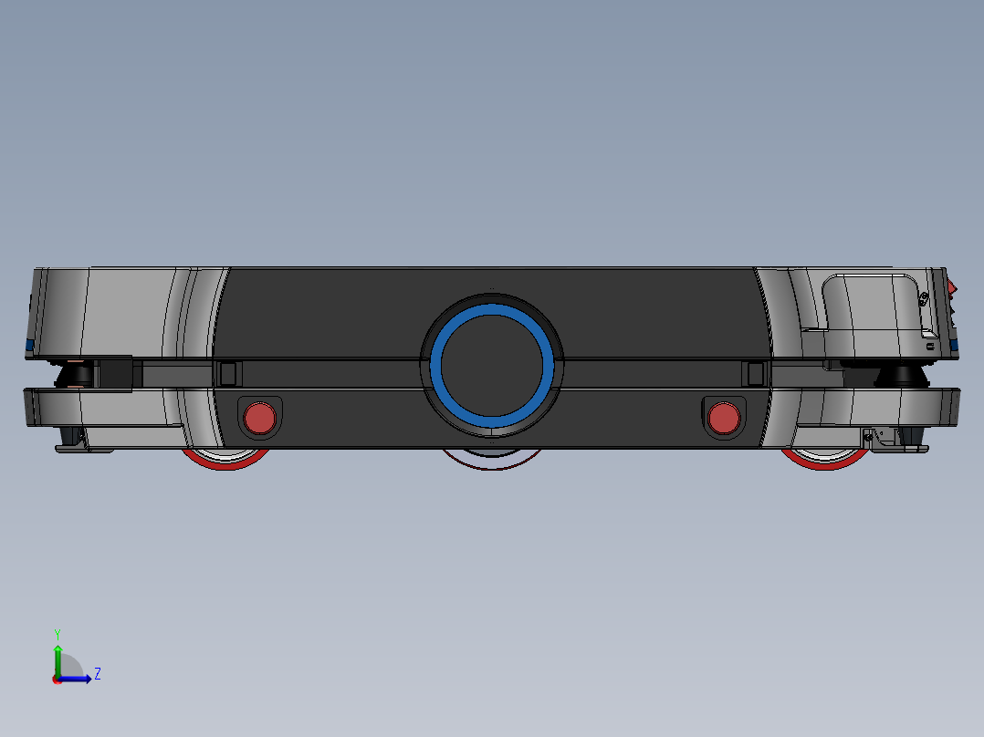 AGV小车、AGV(139)左视图