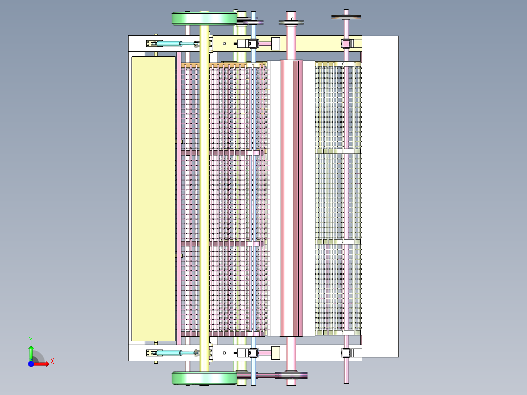ST-630 坚果自动分拣除杂机前视图