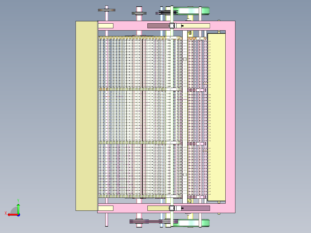 ST-630 坚果自动分拣除杂机后视图