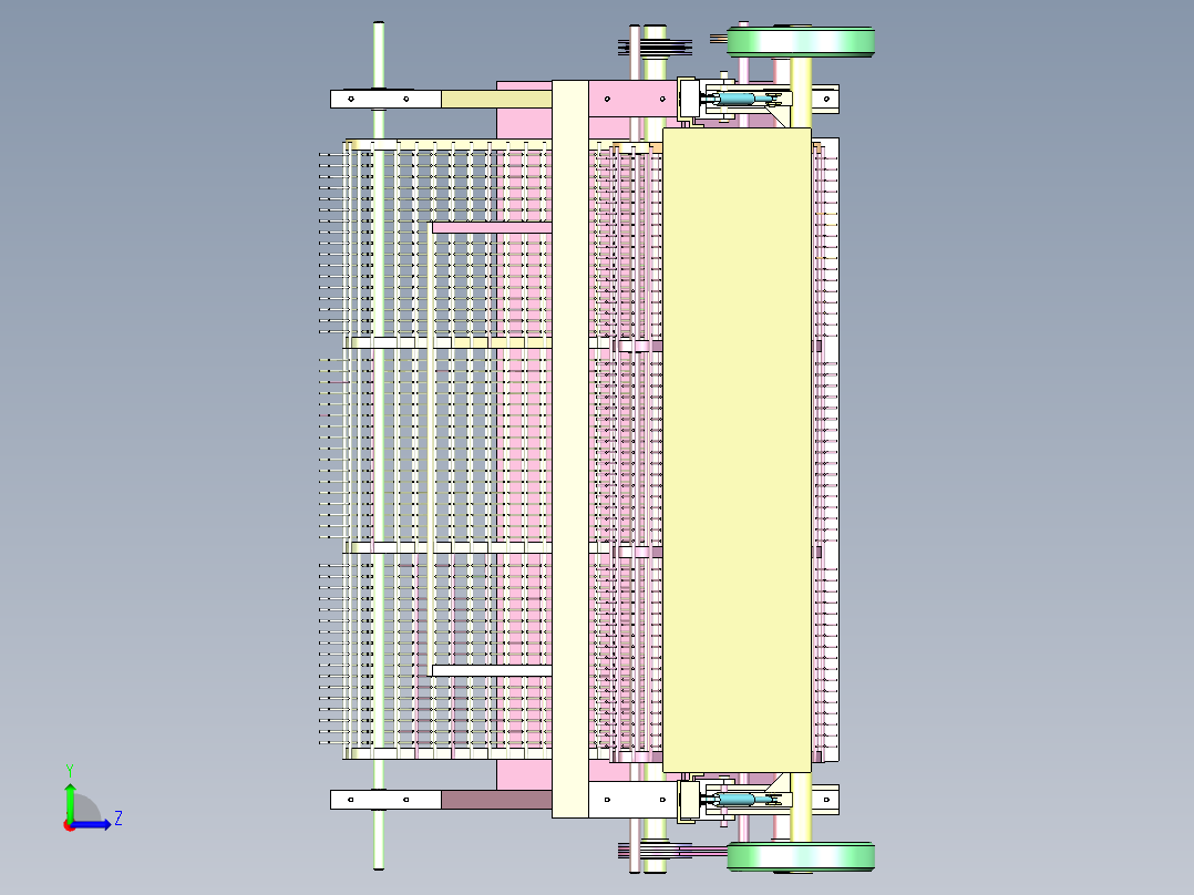 ST-630 坚果自动分拣除杂机左视图