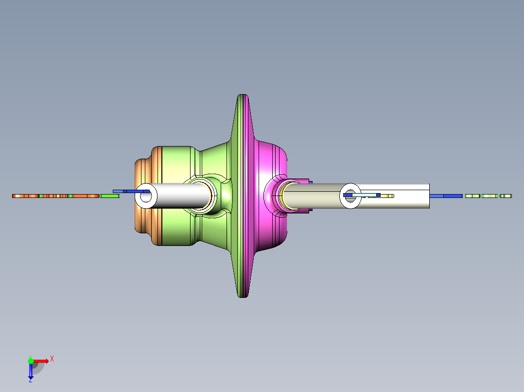 SL_ST 比例压力控制阀俯视图