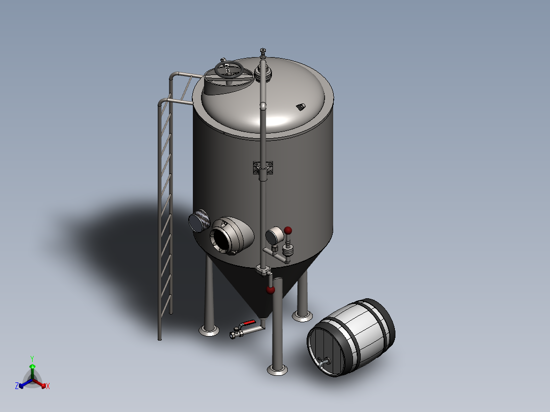 压力容积、啤酒发酵罐