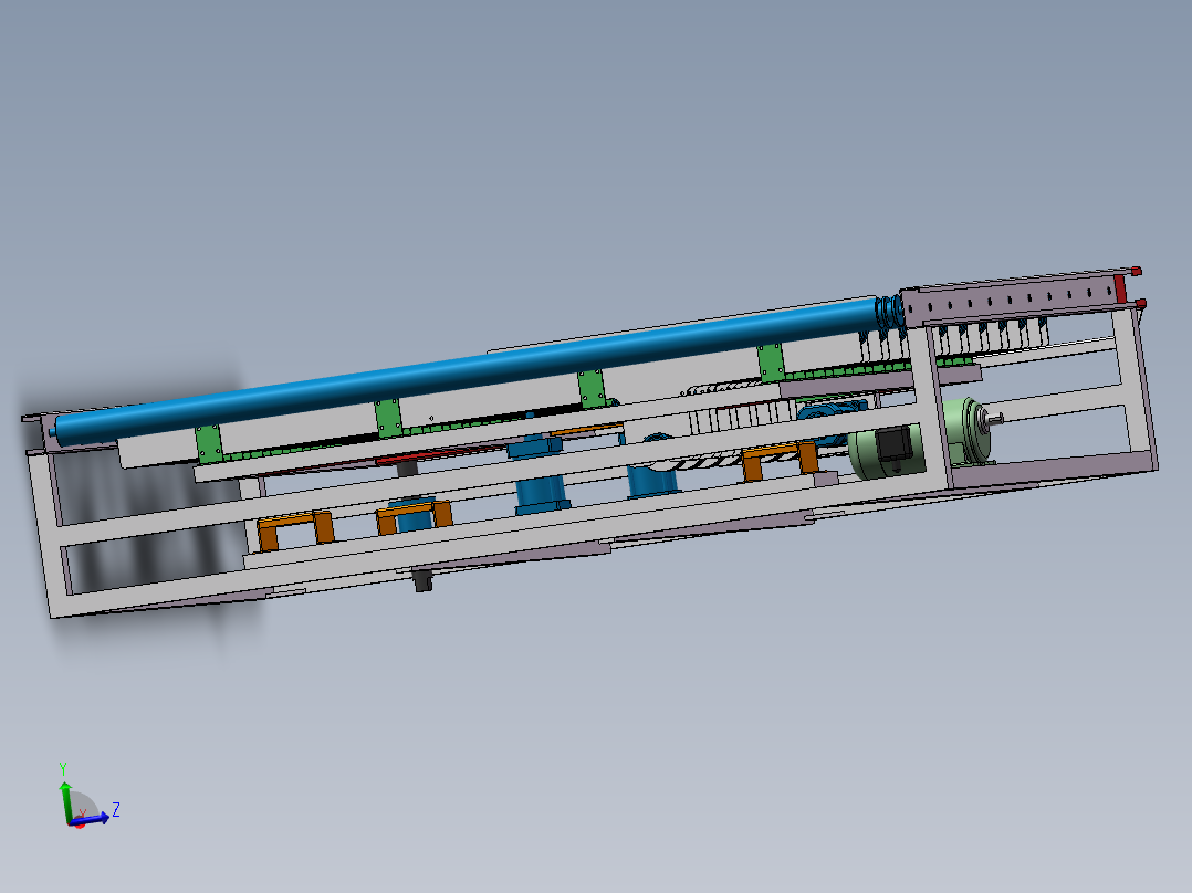 顶升输送机90°转弯
