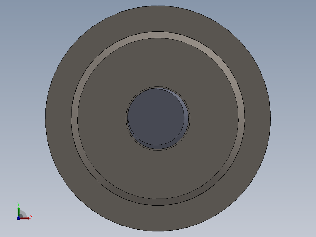 气动活塞MA32X100CA前视图