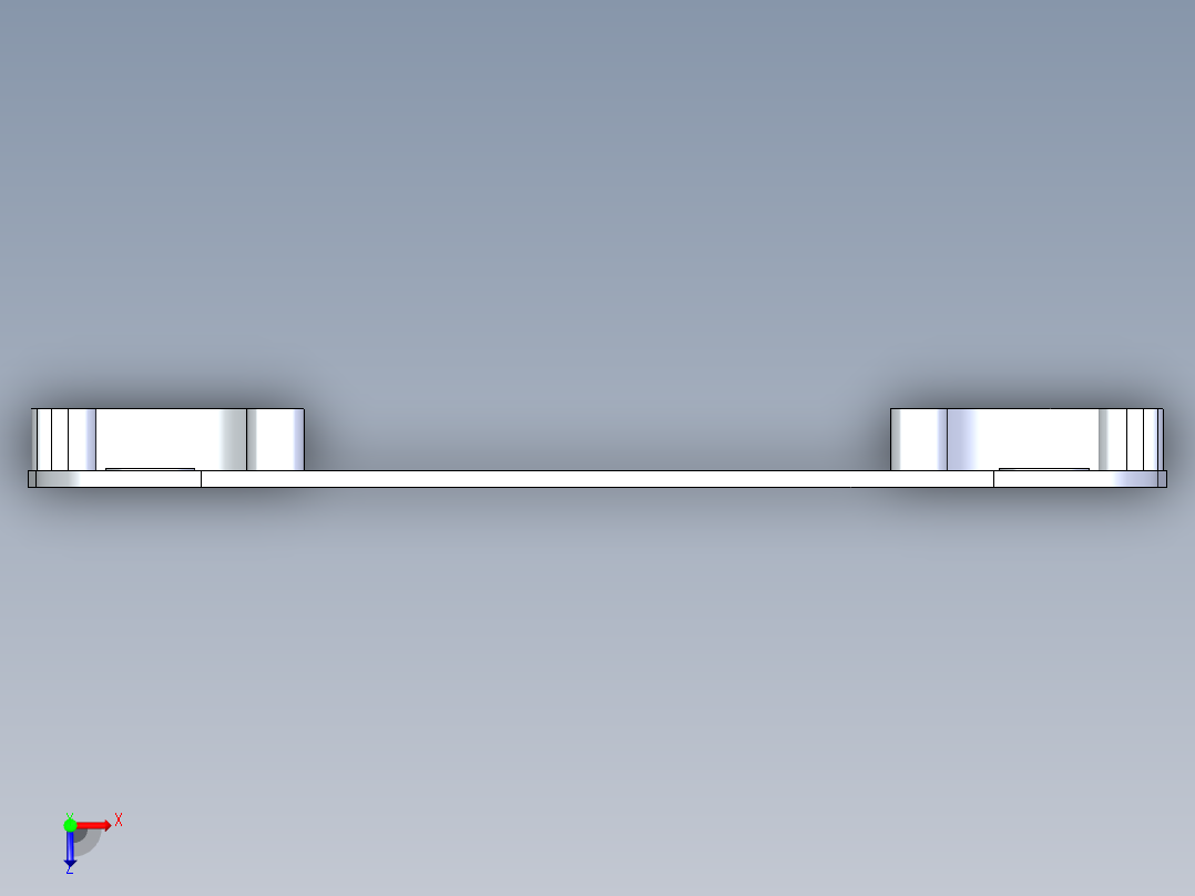 多丝线轴支架1快照3俯视图