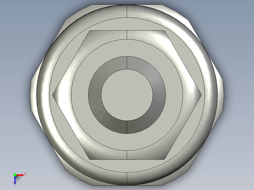 浮动接头CJ M6-1.0.zip俯视图