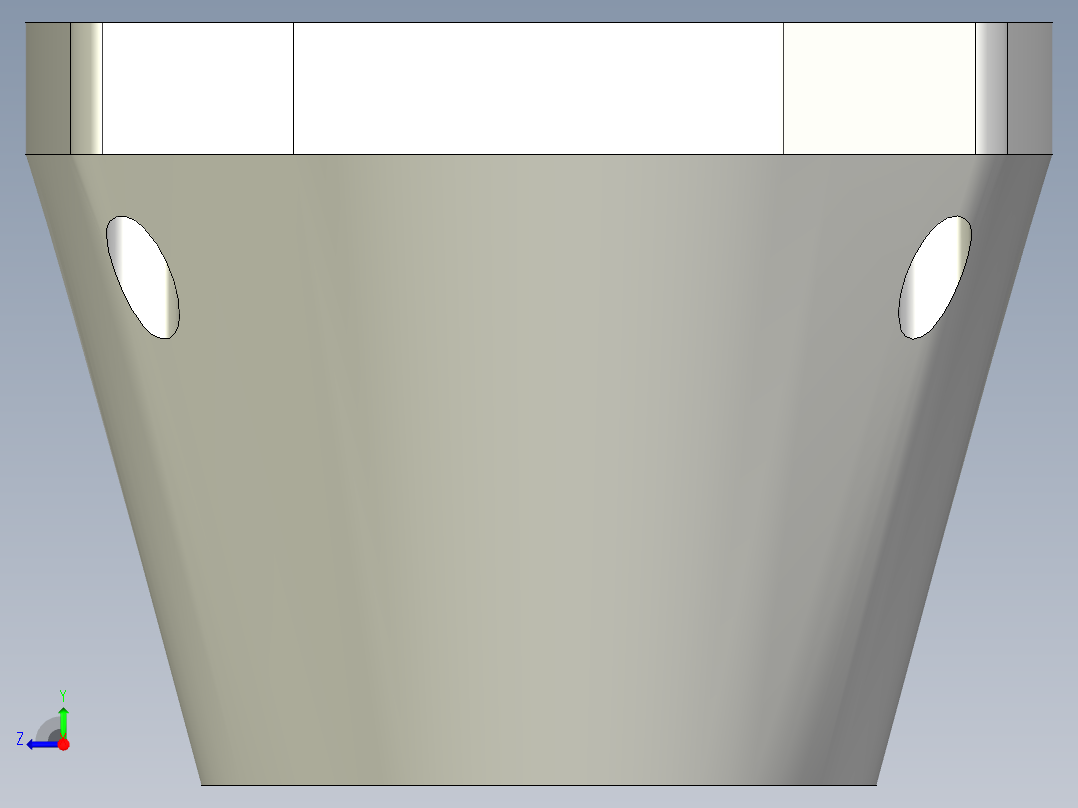 变速箱盖右视图