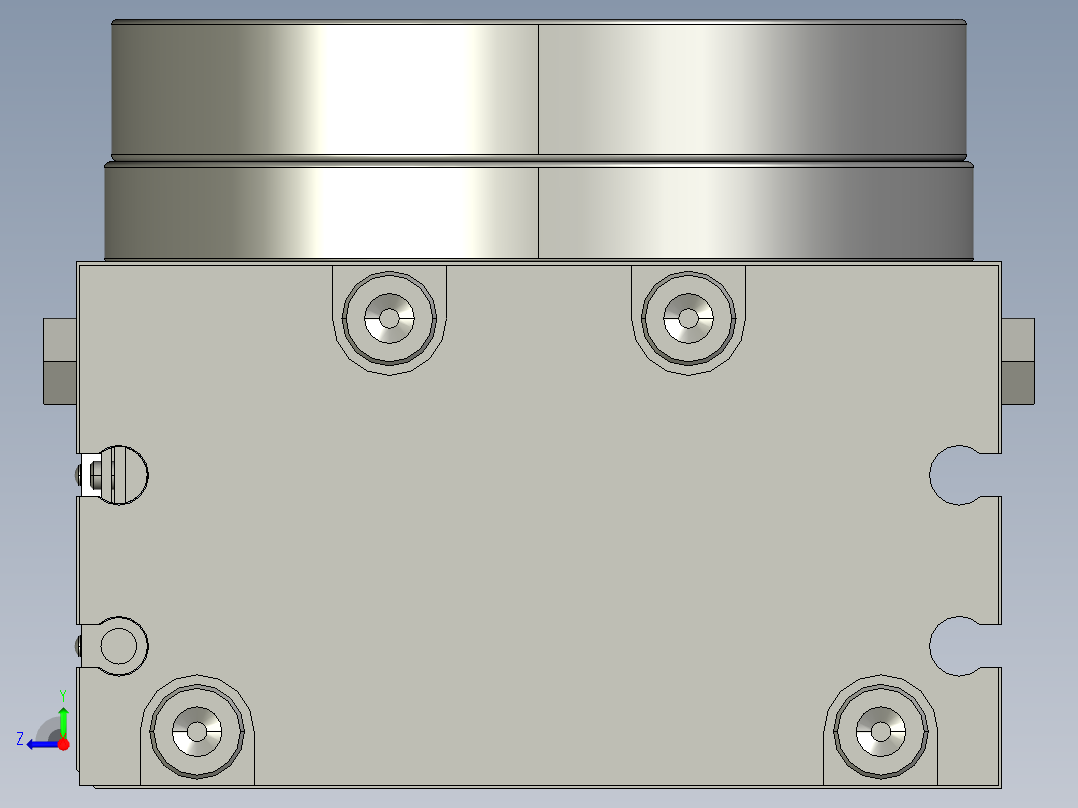 HRQ20G+_DS1-H-2回转气缸右视图
