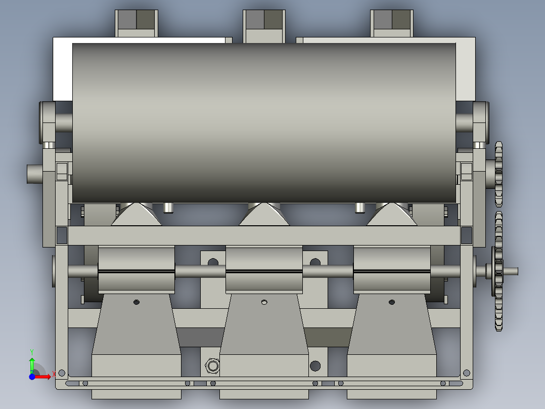 手扶车带土豆点播机前视图