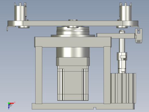 旋转工作台-1俯视缩略图