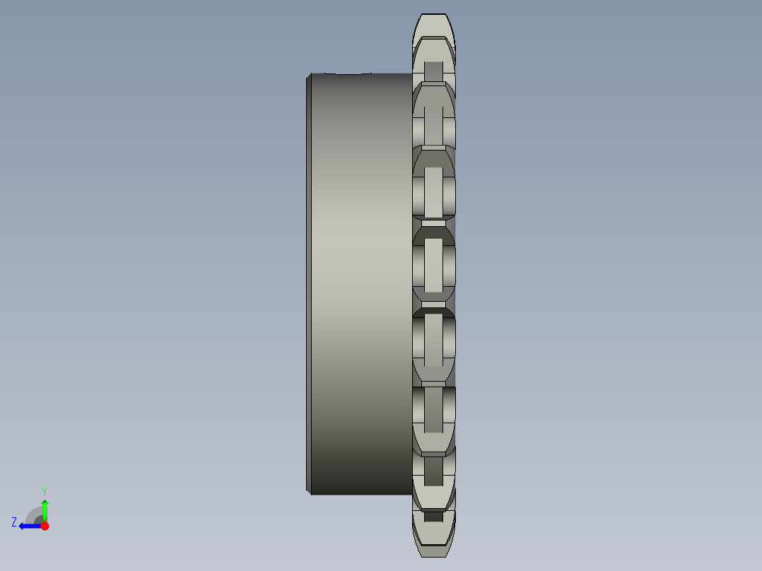 链轮VLF02-40-21-D30右视图